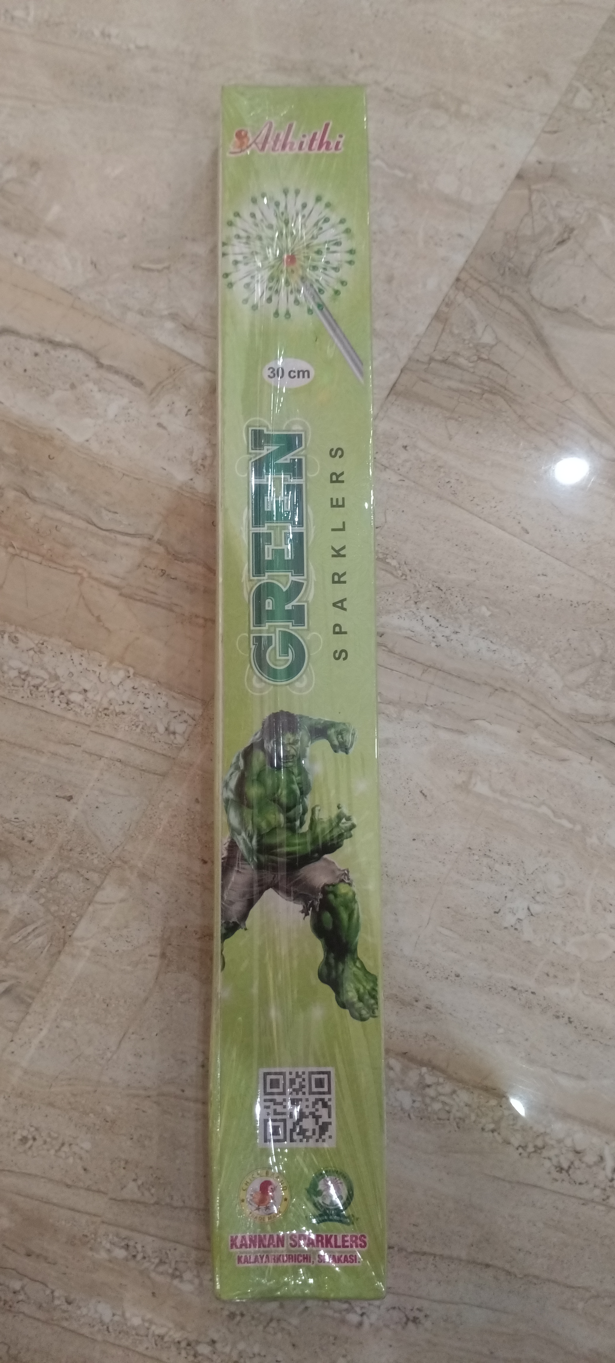 30 CM GREEN SPARKLERS